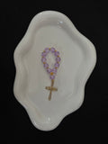 Dizainier "Providence" – Améthyste Craquelée & Croix de Lumière