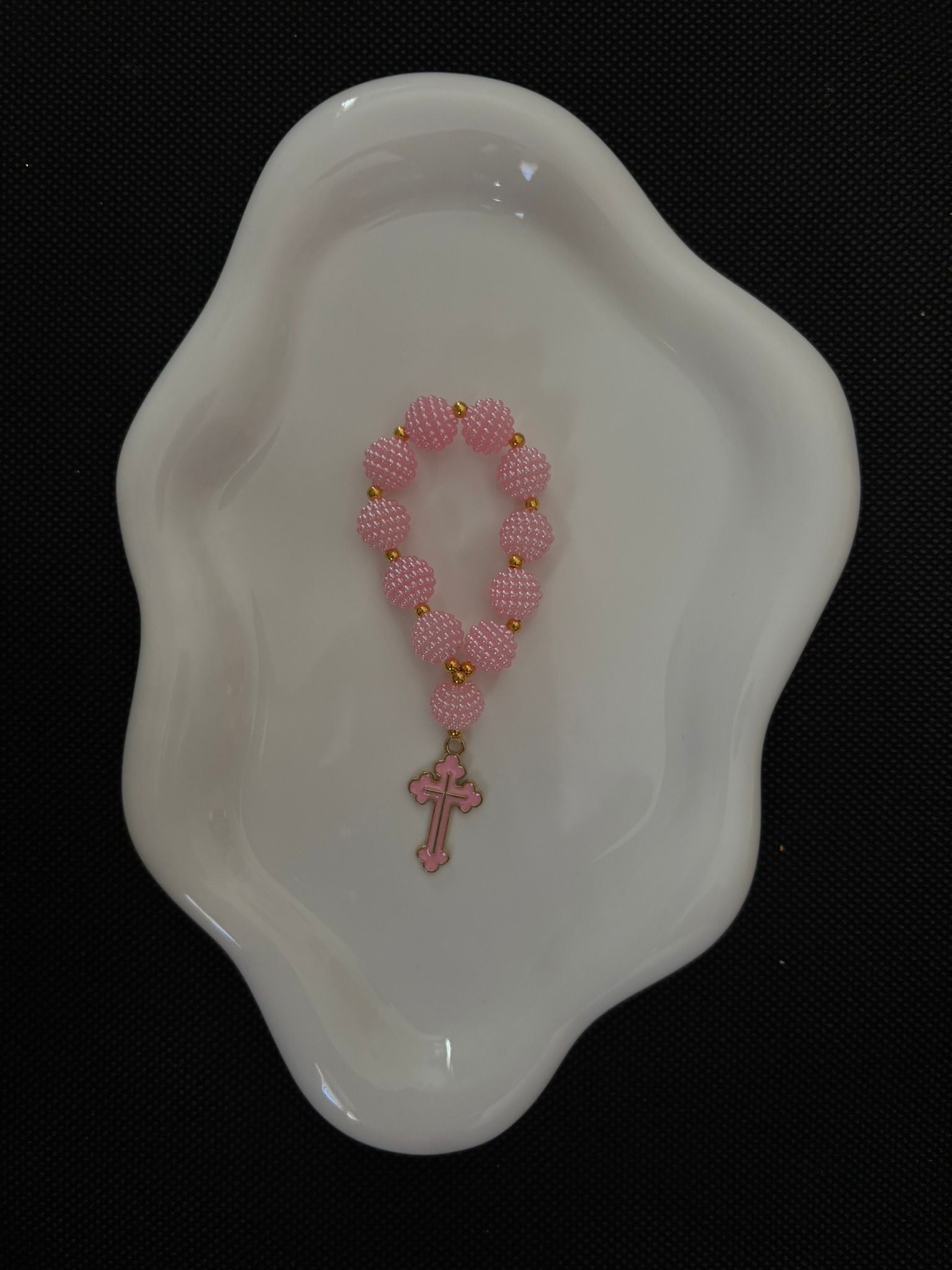 Dizainier Artisanal – Rose Bonbon & Éclat Doré